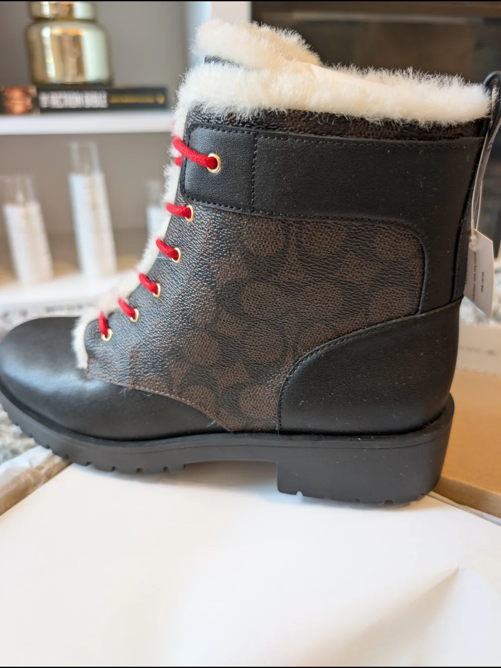 Coach Signature Lorraine Booties